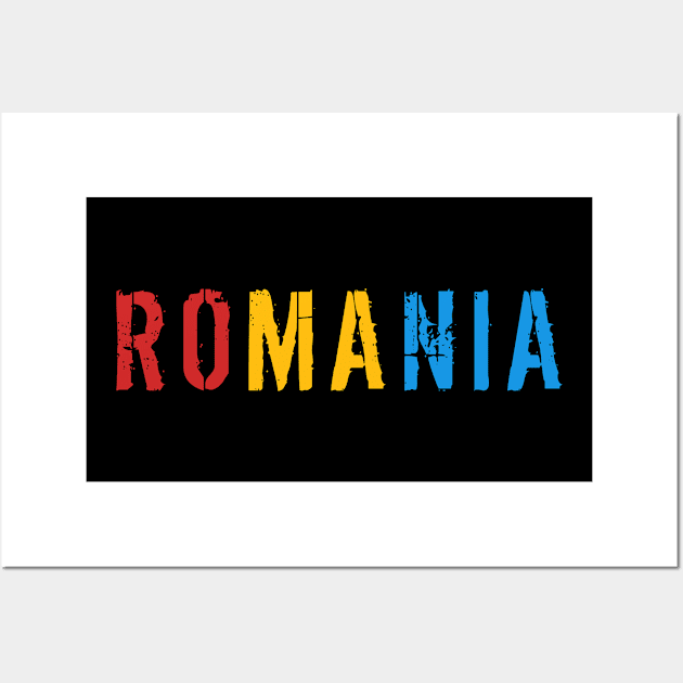 Romania colors Wall Art by PallKris